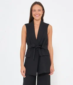 Gilet con cintura