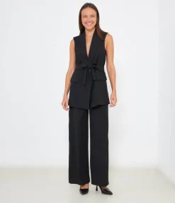 Gilet con cintura