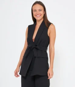 Gilet con cintura