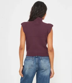 Gilet con spalline
