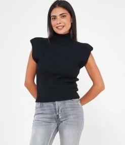 Gilet con spalline