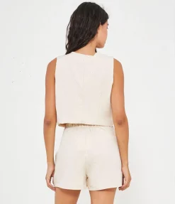 Gilet con strass