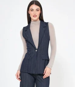 Gilet gessato