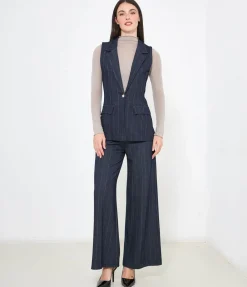 Gilet gessato
