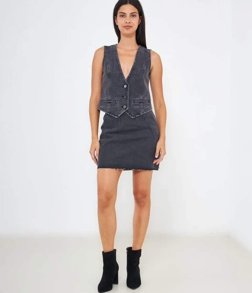 Gilet in denim