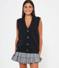 Gilet in viscosa