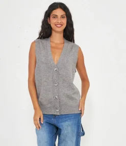 Gilet in viscosa