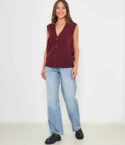 Gilet in viscosa