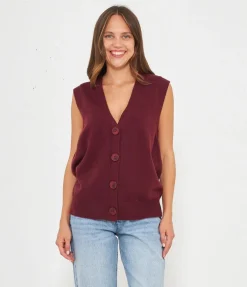 Gilet in viscosa