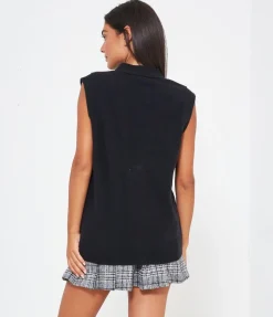 Gilet in viscosa