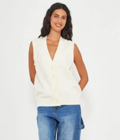 Gilet in viscosa