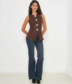 Gilet quattro bottoni