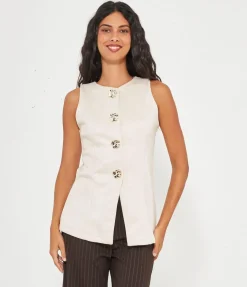 Gilet quattro bottoni