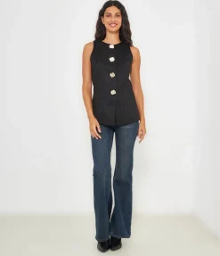 Gilet quattro bottoni