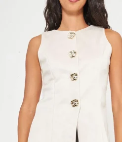 Gilet quattro bottoni