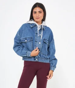 Giubbino in denim