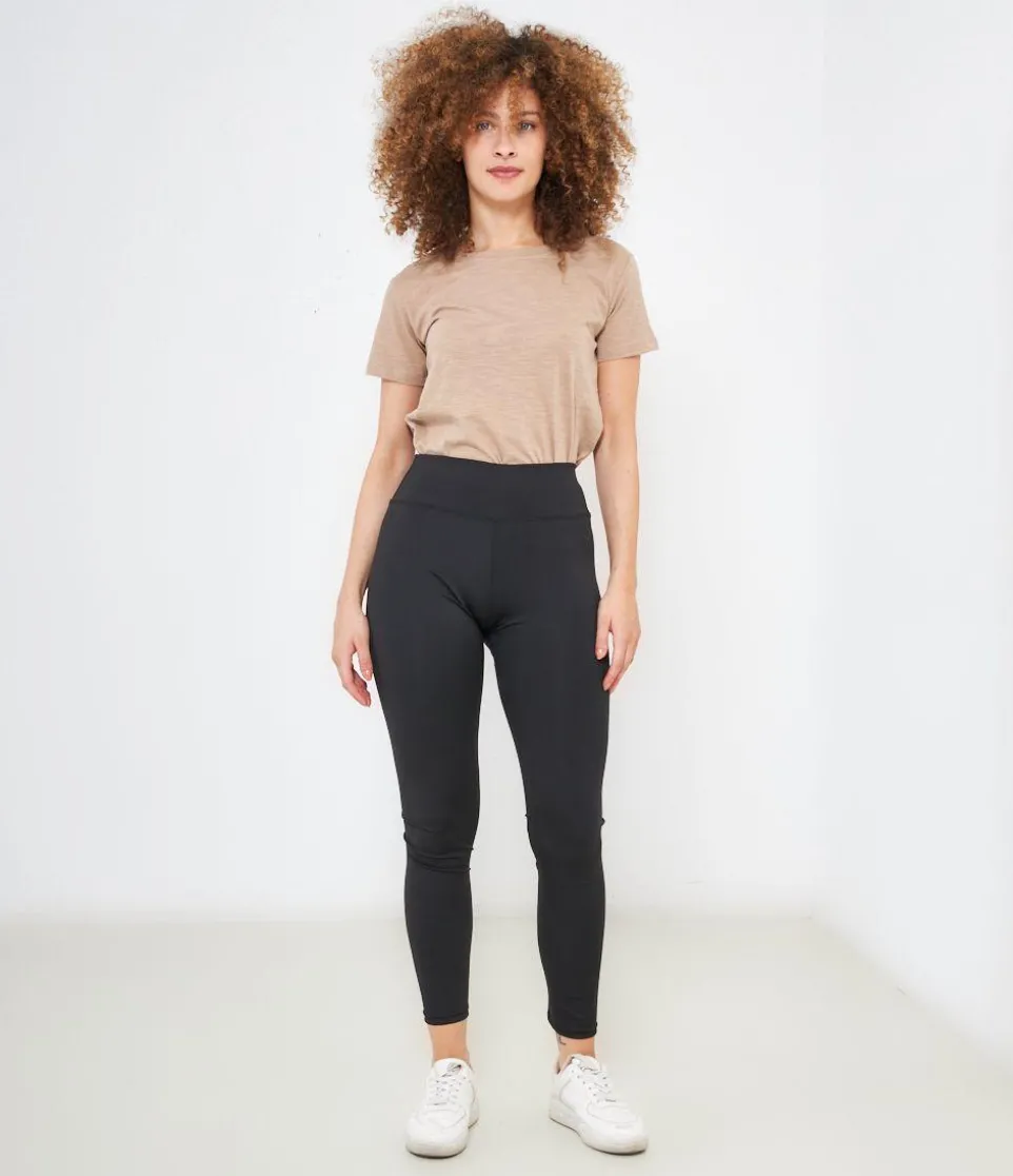 Leggings con elastico alto