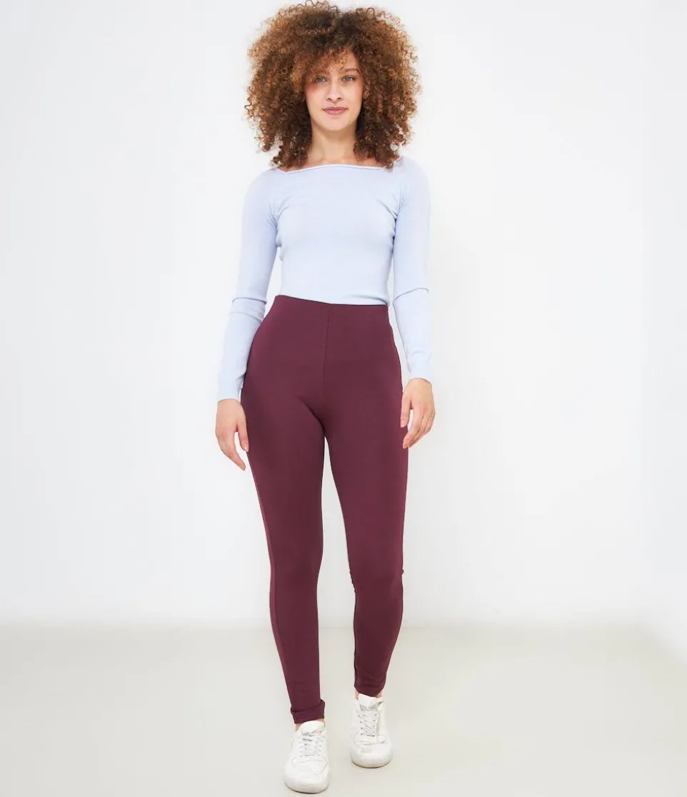 Leggings in cotone