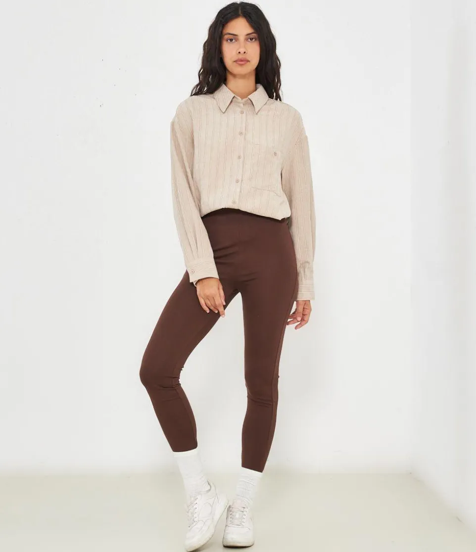 Leggings in cotone