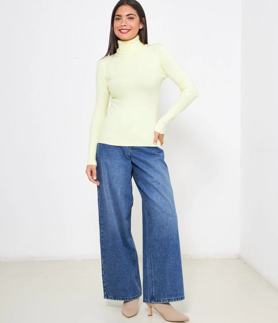 Maglia a collo alto