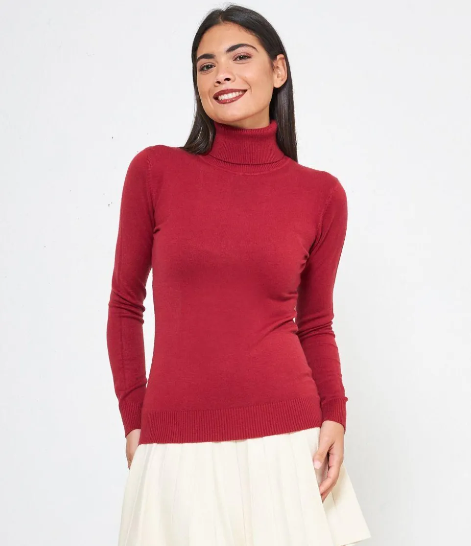 Maglia a collo alto