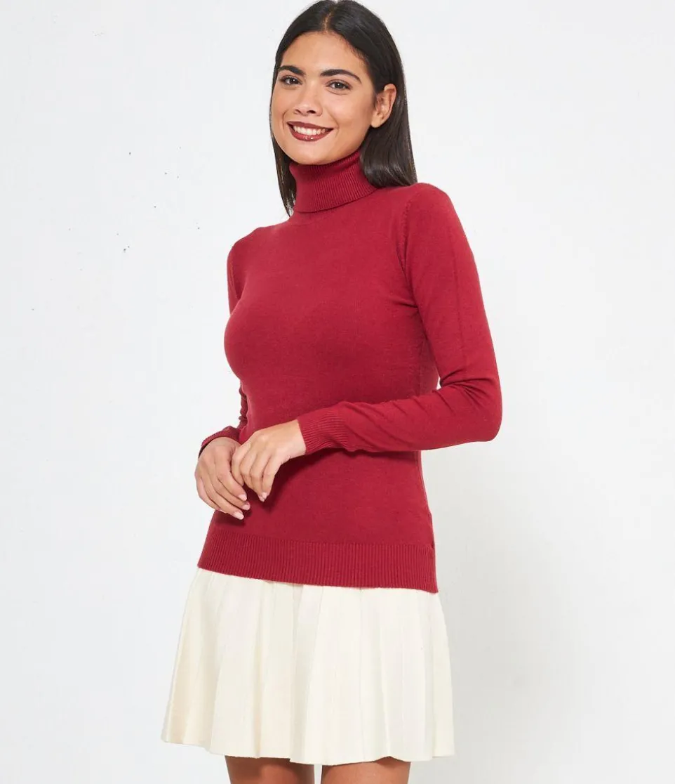 Maglia a collo alto