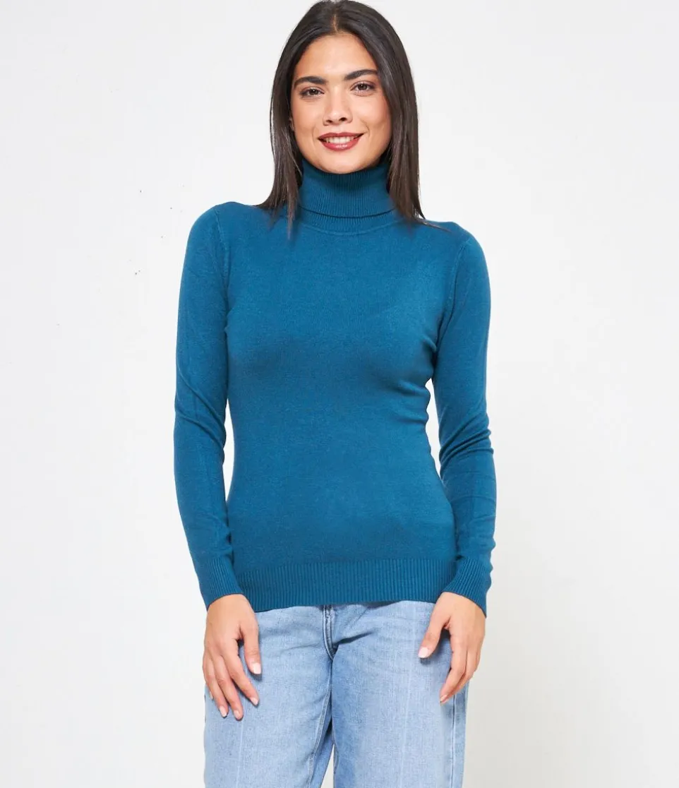 Maglia a collo alto