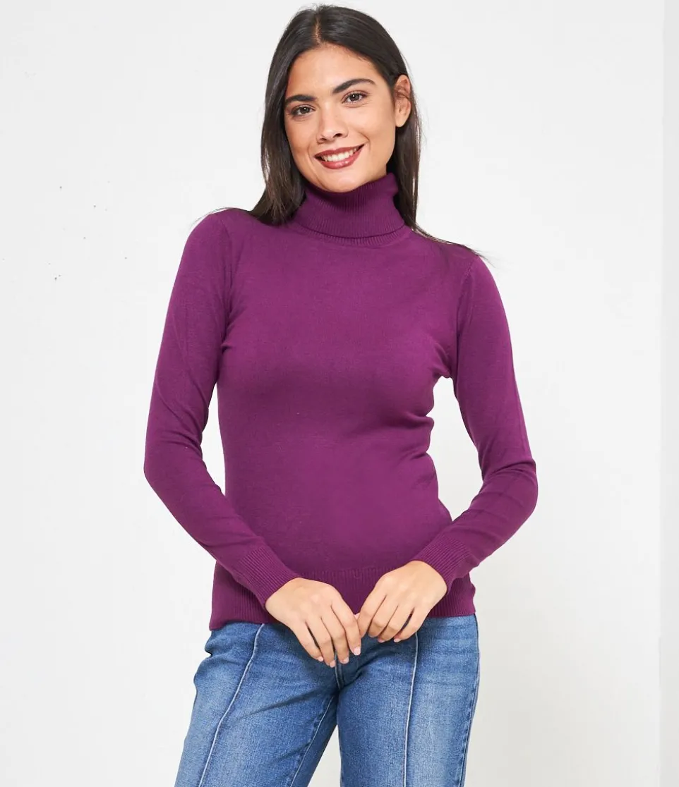 Maglia a collo alto