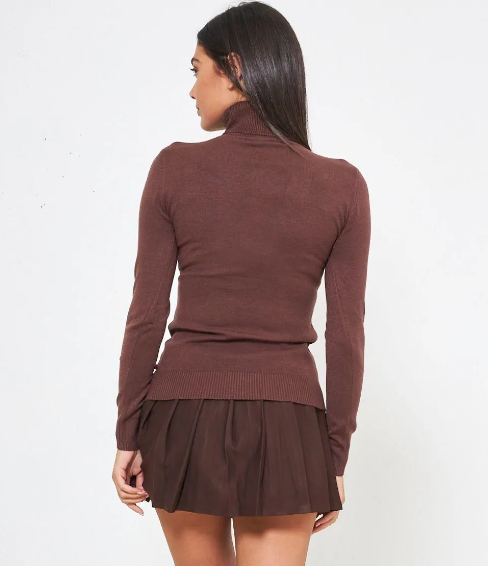 Maglia a collo alto