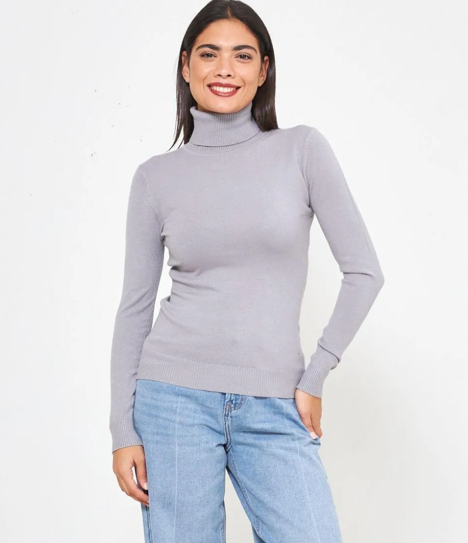 Maglia a collo alto
