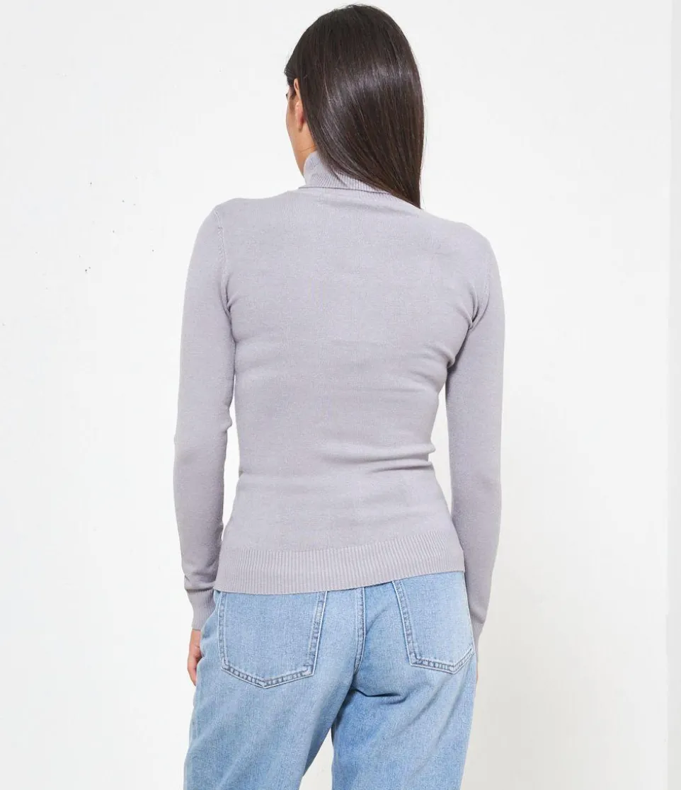 Maglia a collo alto