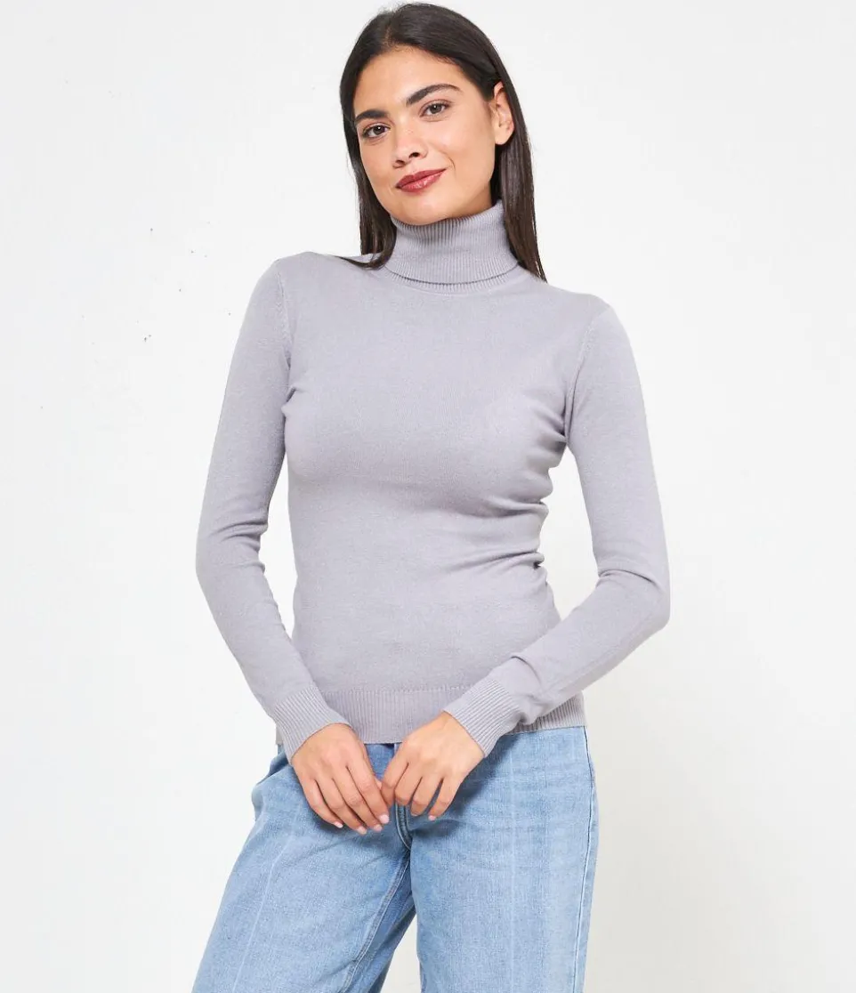 Maglia a collo alto