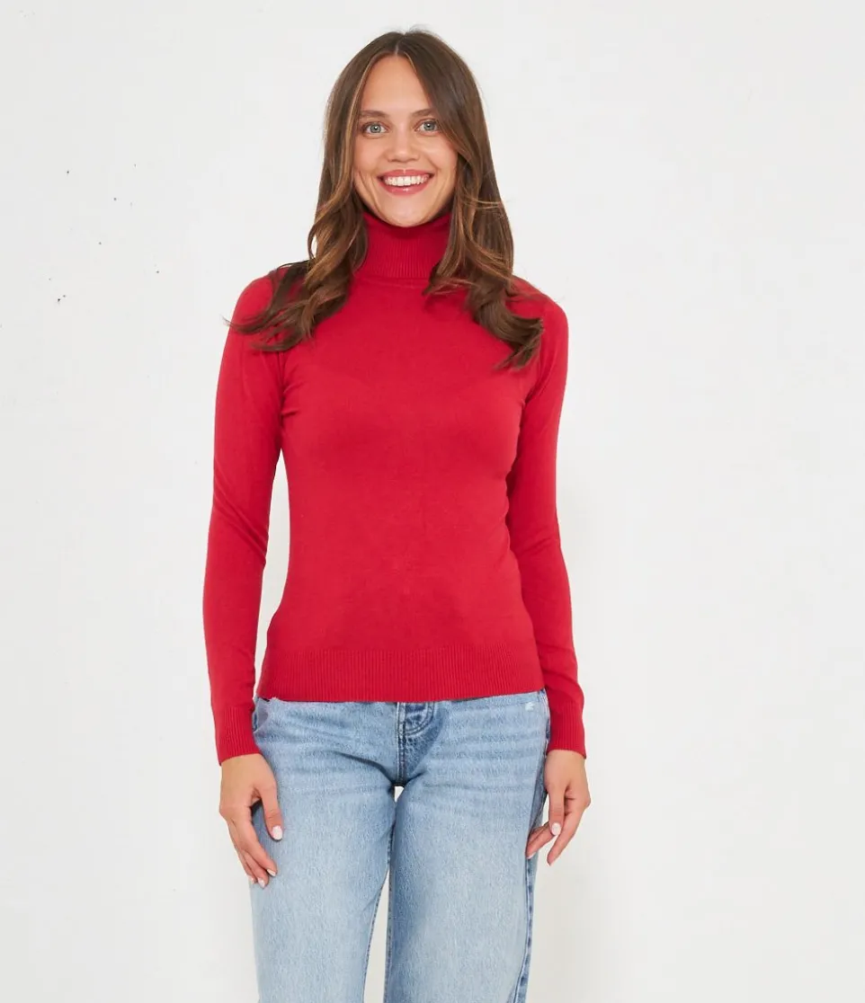 Maglia a collo alto
