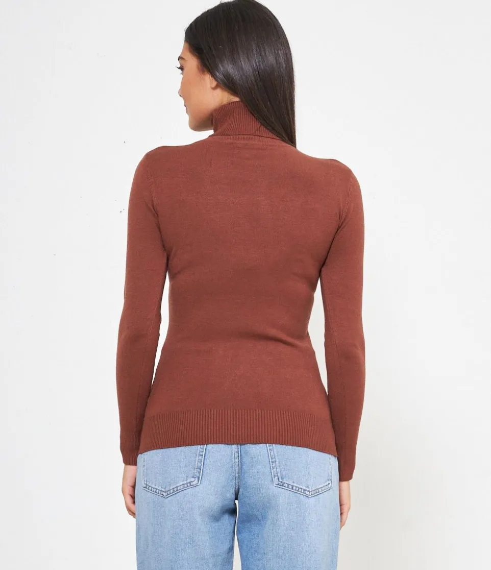 Maglia a collo alto