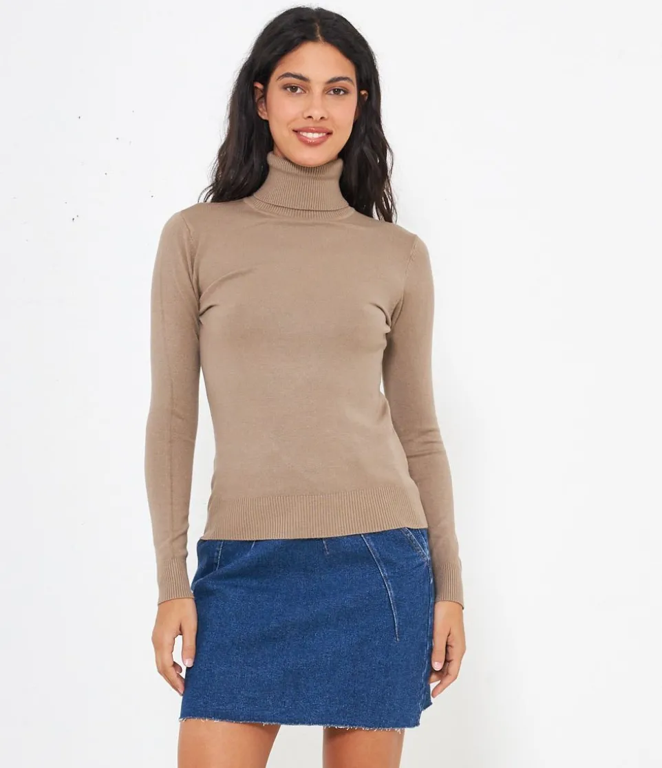 Maglia a collo alto