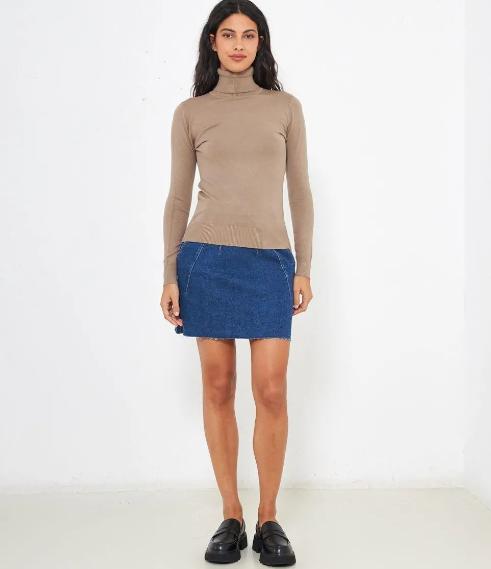 Maglia a collo alto
