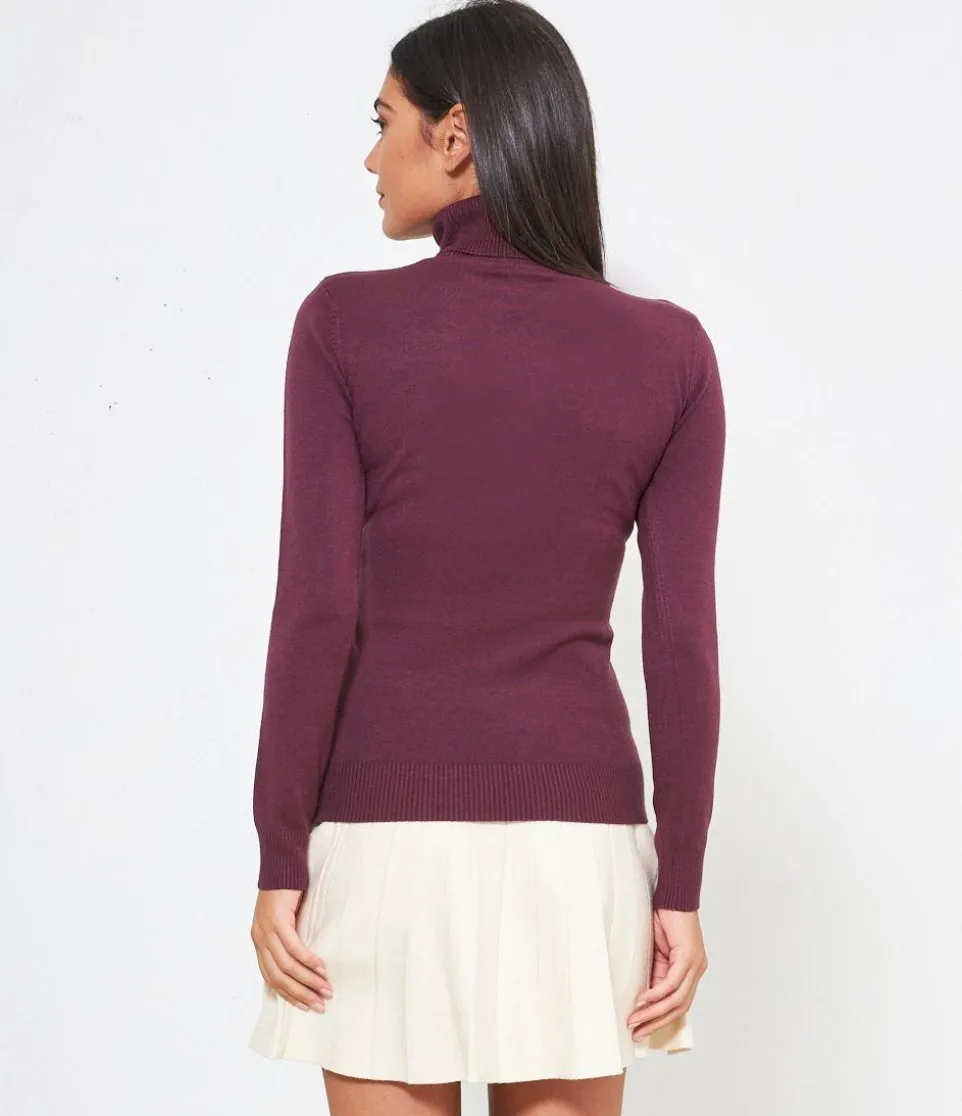 Maglia a collo alto