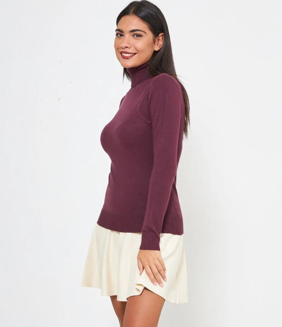 Maglia a collo alto