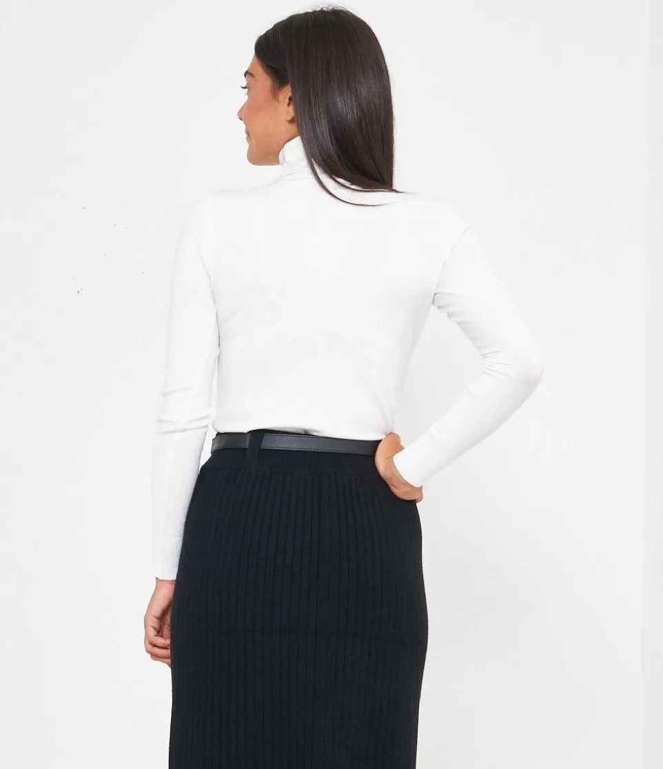 Maglia a collo alto