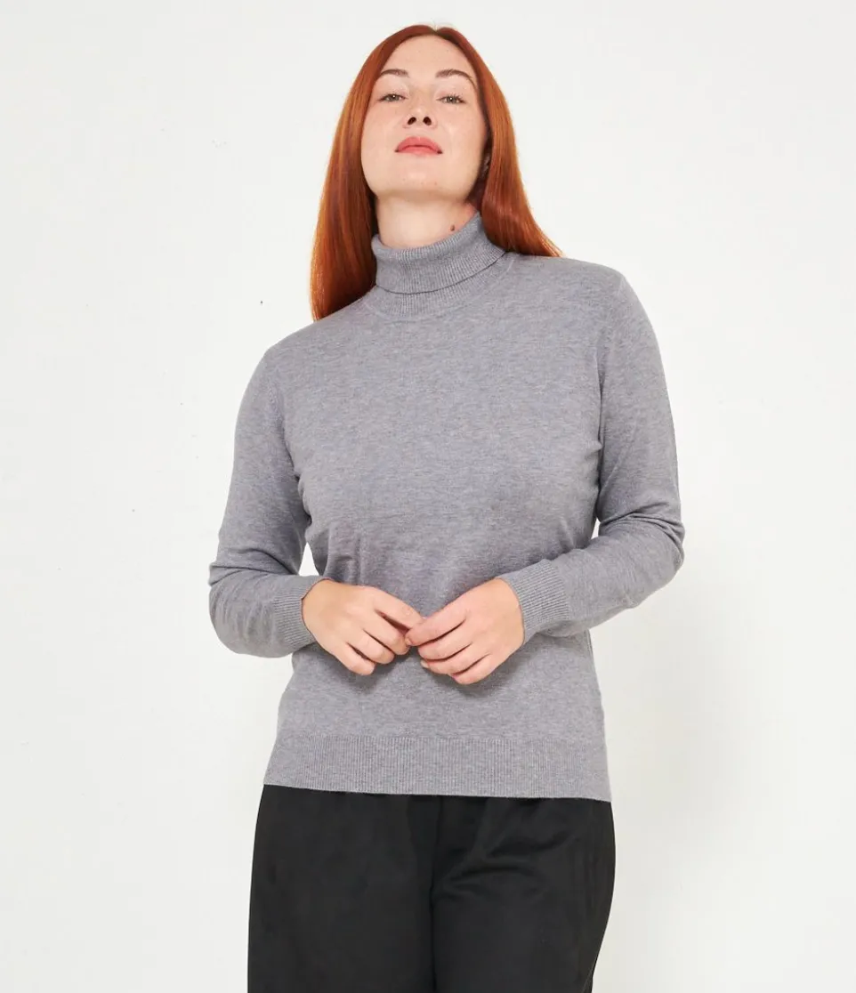 Maglia a collo alto