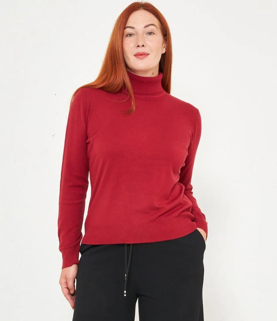 Maglia a collo alto