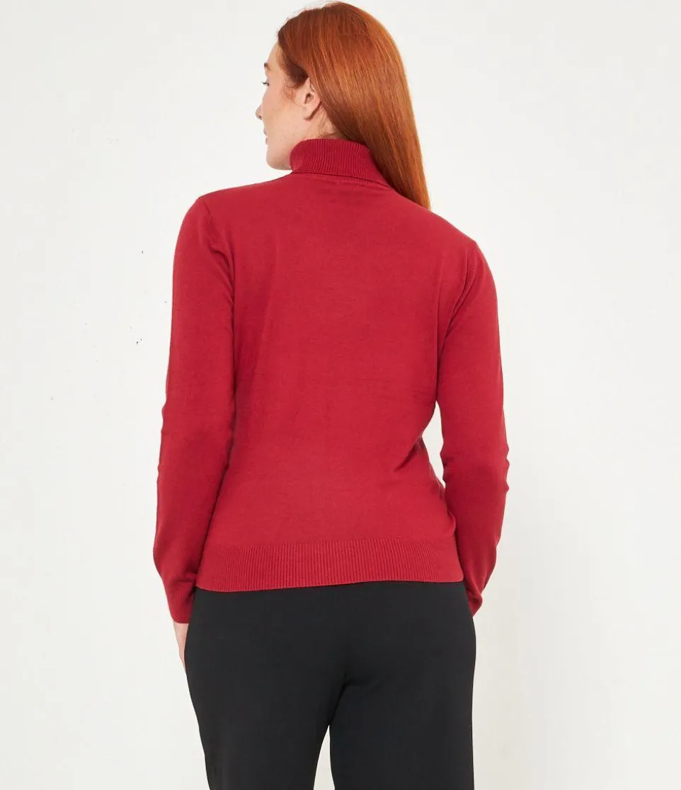 Maglia a collo alto