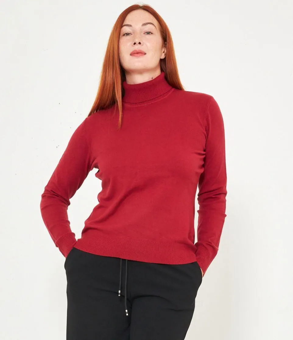 Maglia a collo alto