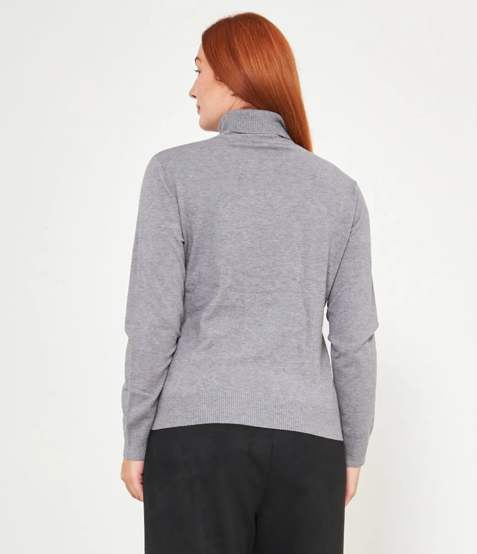Maglia a collo alto