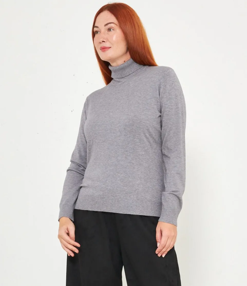 Maglia a collo alto