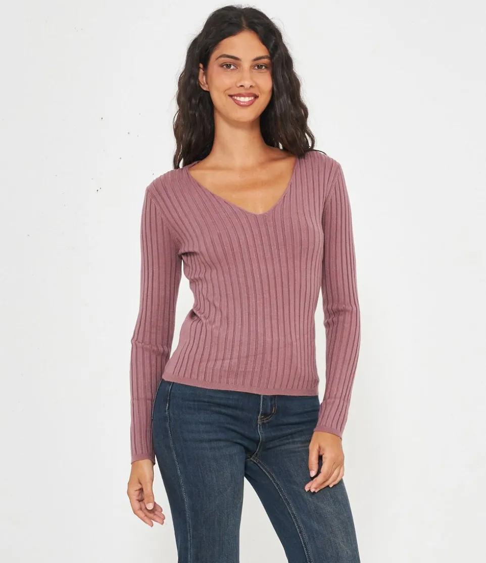 Maglia a costine