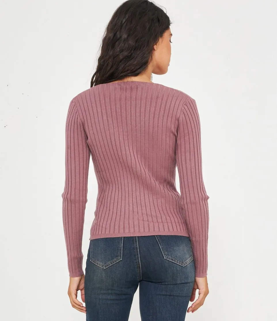 Maglia a costine