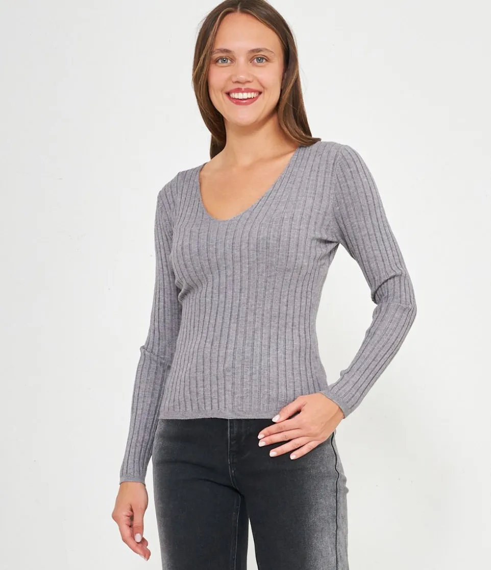 Maglia a costine