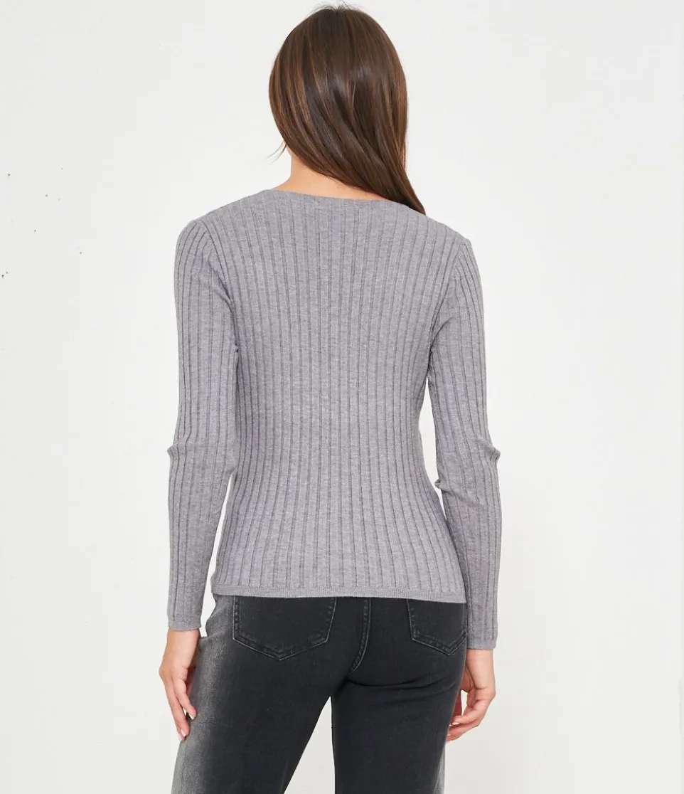 Maglia a costine