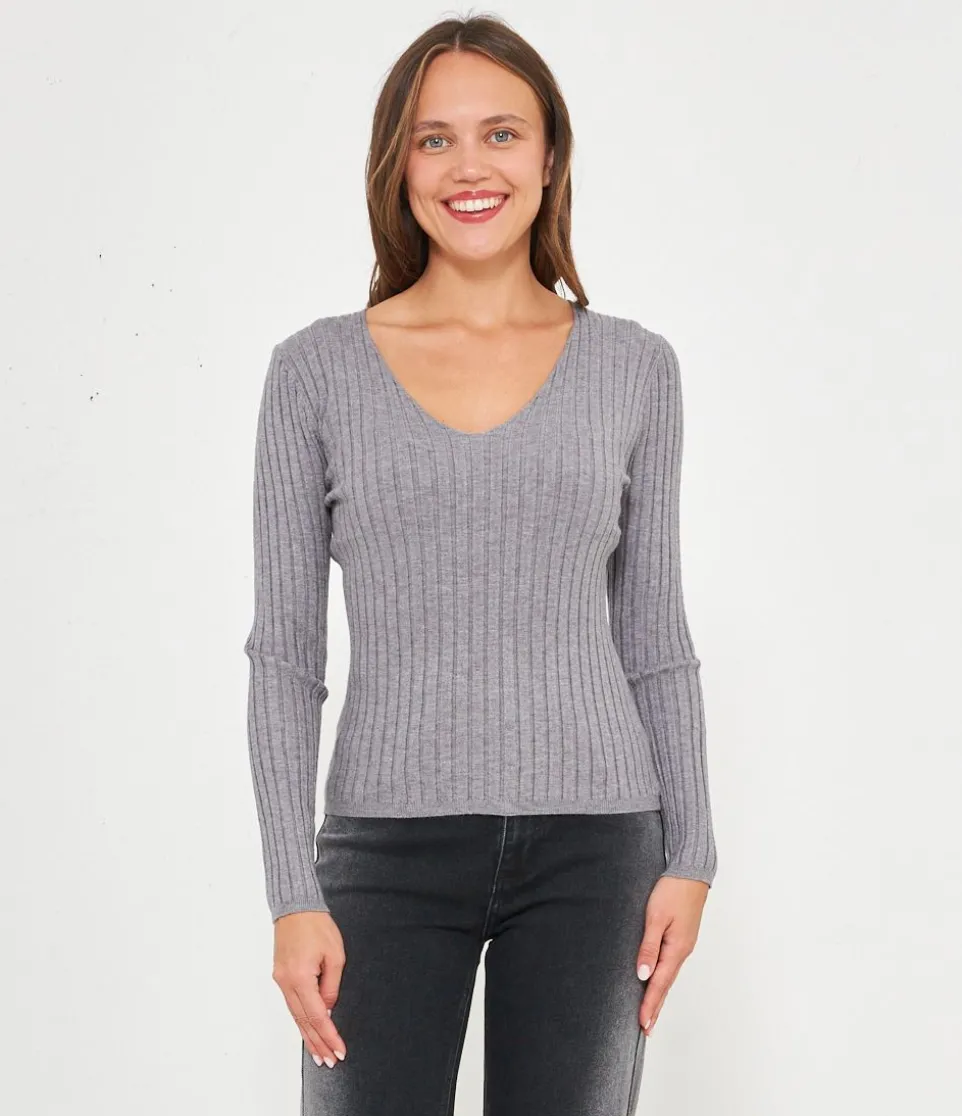 Maglia a costine